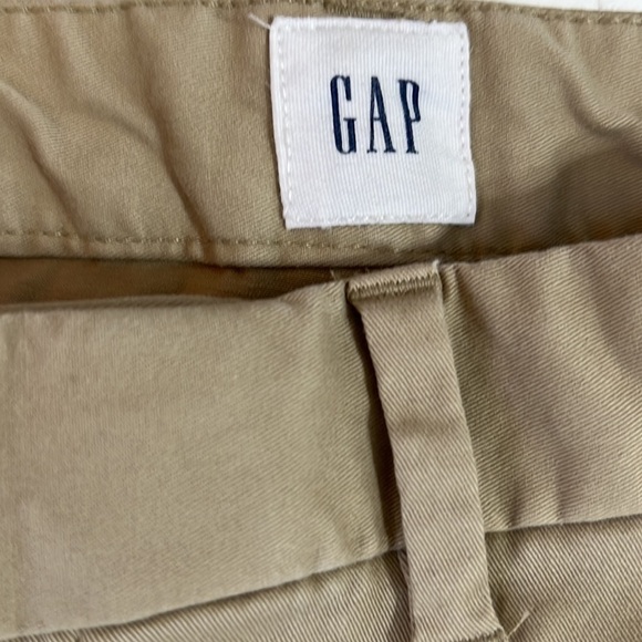 NEW Gap Khaki Tan Straight Leg Pants Size 8 - Picture 7 of 10